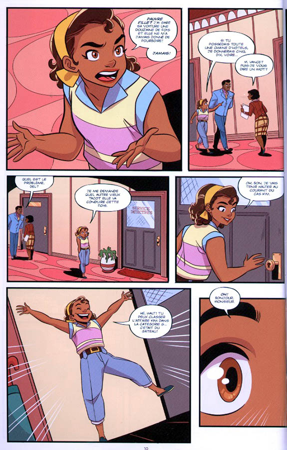 Une planche extraite de GOLDIE VANCE #1 - Volume 1