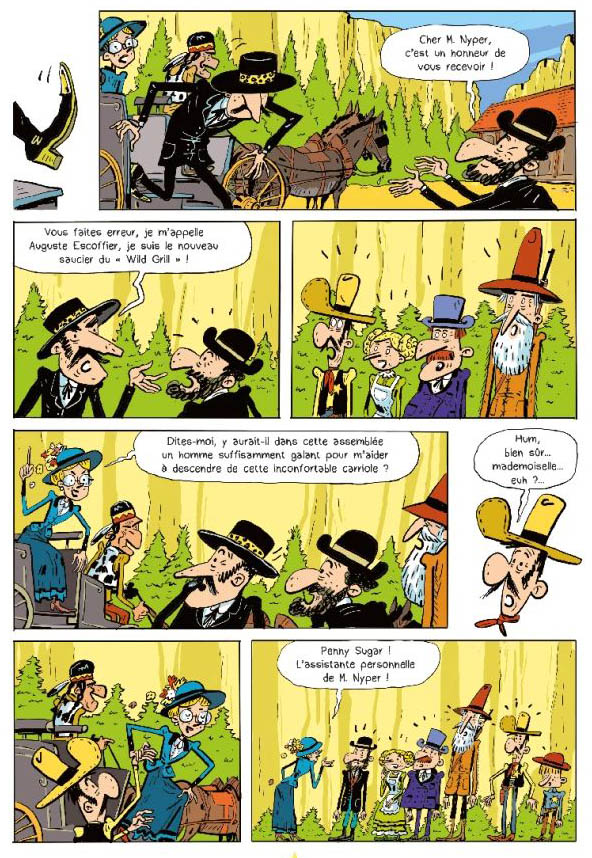 Une planche extraite de PENNY SUGAR #1 - Panique à Yosemite