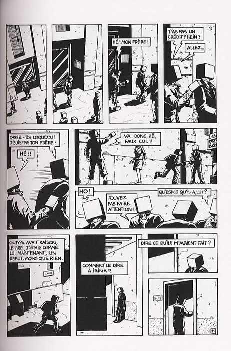 Une planche extraite de CUBIK #1 - Cubik