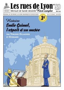Couverture de RUES DE LYON (LES) #89 - Emile Guimet, l'espoir d'un musée