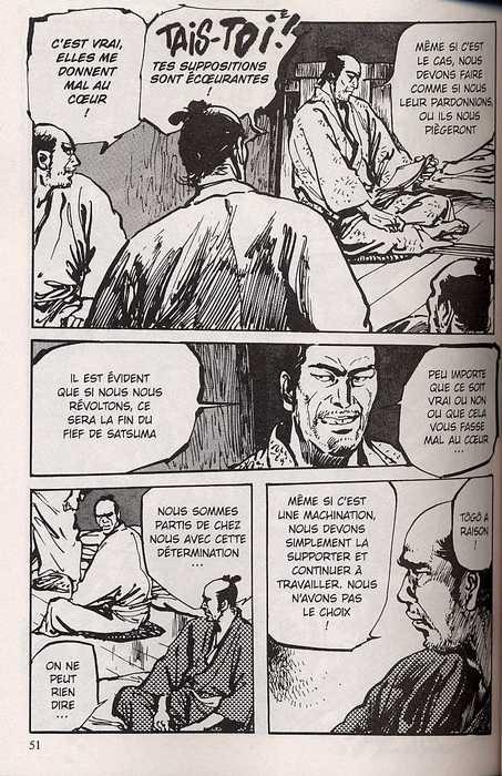 Une planche extraite de SATSUMA #6 - L'honneur de ses samouraîs