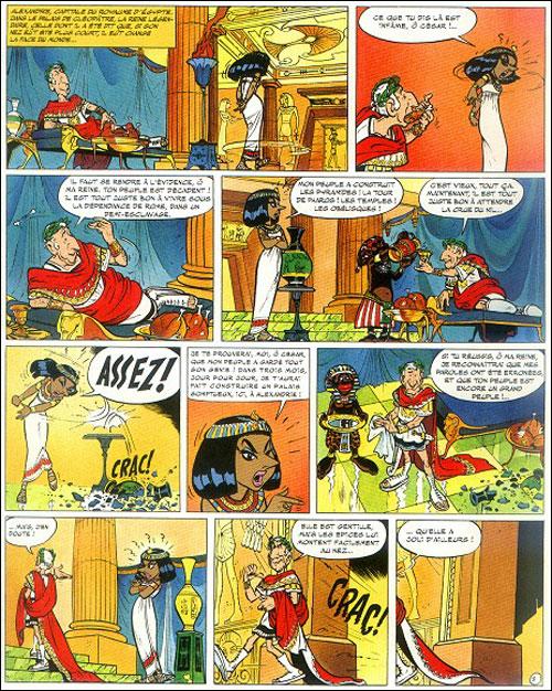 Une planche extraite de ASTERIX #6 - Asterix et Cléopâtre