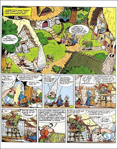 Une planche extraite de ASTERIX #9 - Asterix et les Normands