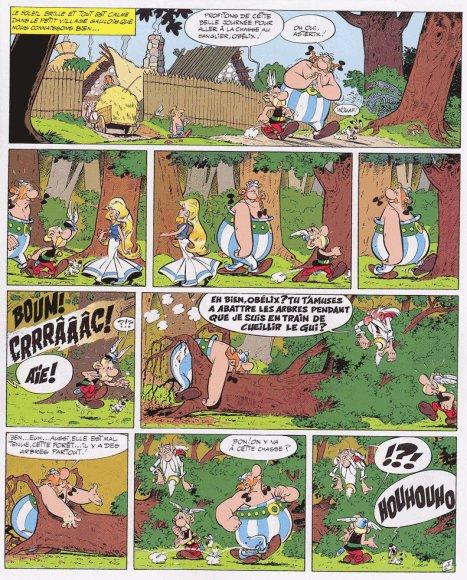 Une planche extraite de ASTERIX #10 - Asterix légionnaire