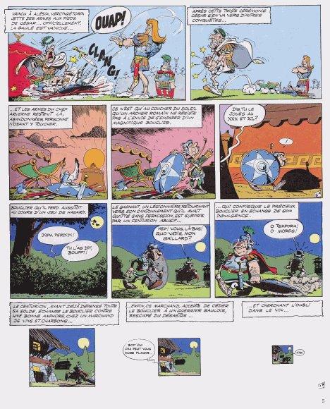Une planche extraite de ASTERIX #11 - Asterix et le bouclier Arverne
