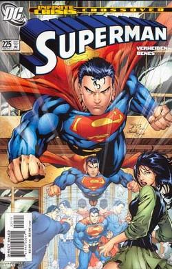 Une planche extraite de SUPERMAN #19 - Etre un héros