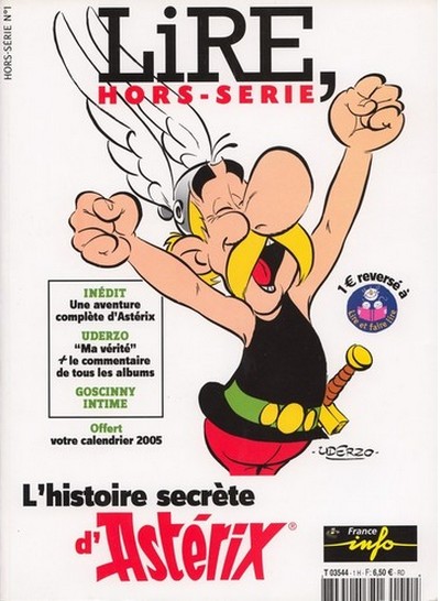 Couverture de HORS-SERIE LIRE MAGAZINE #1 - L'histoire secrète d'Asterix