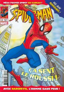 Couverture de SPIDER-MAN MAGAZINE #8 - Ca sent le roussi !