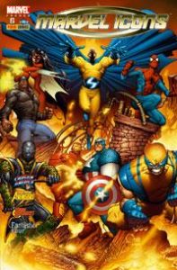 Couverture de MARVEL ICONS #6 - "Young Avengers"