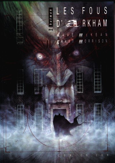 Couverture de BATMAN #1 - Les fous d'Arkham