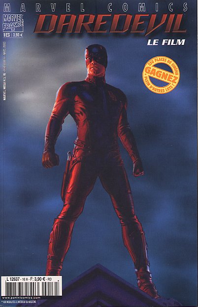 Couverture de MARVEL MEGA H.S #16 - Daredevil Le Film