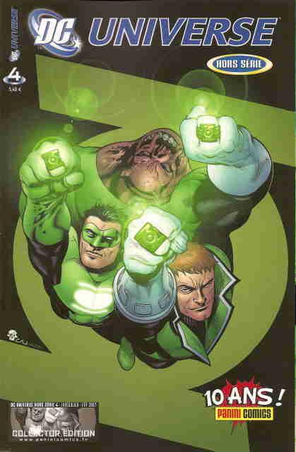 Une planche extraite de DC UNIVERSE HORS SERIE #4 - Le corps des Green Lantern : Recharge