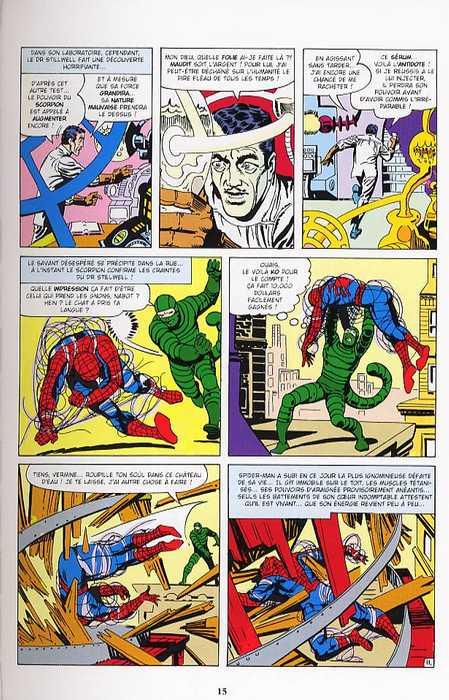 Une planche extraite de SPIDER-MAN INTEGRALE #3 - Intégrale 1965