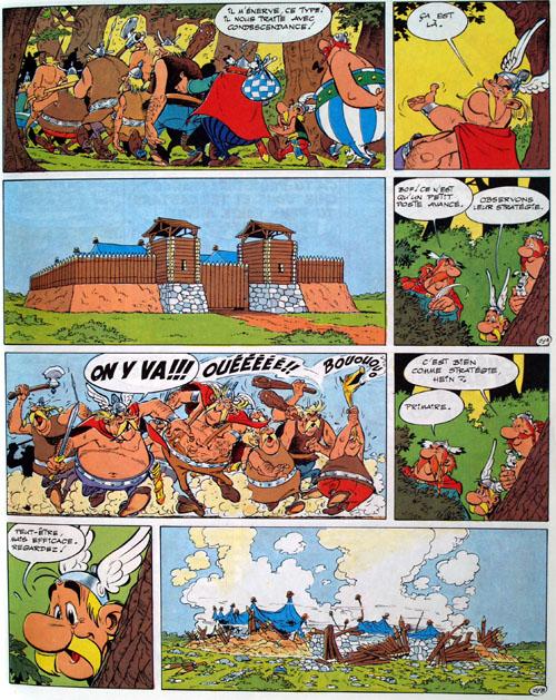 Une planche extraite de ASTERIX #24 - Astérix chez les Belges