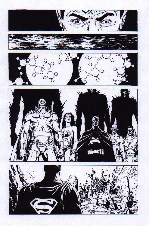 Une planche extraite de DC UNIVERSE #25 - Les nouveaux Teen Titans
