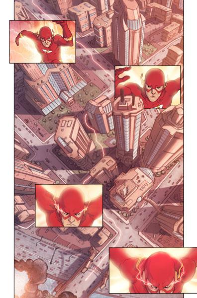Une planche extraite de DC UNIVERSE HORS SERIE #6 - Flash : la foudre, mon héritage