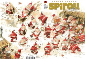 Couverture de SPIROU HEBDO #3843 - 7 décembre 2011 : Spirou  Noël