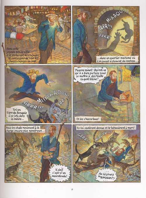 Une planche extraite de VINCENT ET VAN GOGH #1 - Vincent et Van Gogh