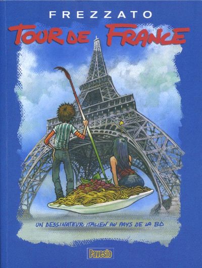 Couverture de Tour de France, Un dessinateur italien au pays de la BD