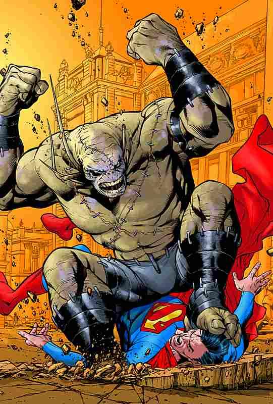 Une planche extraite de SUPERMAN & BATMAN #7 - Hommes et monstres