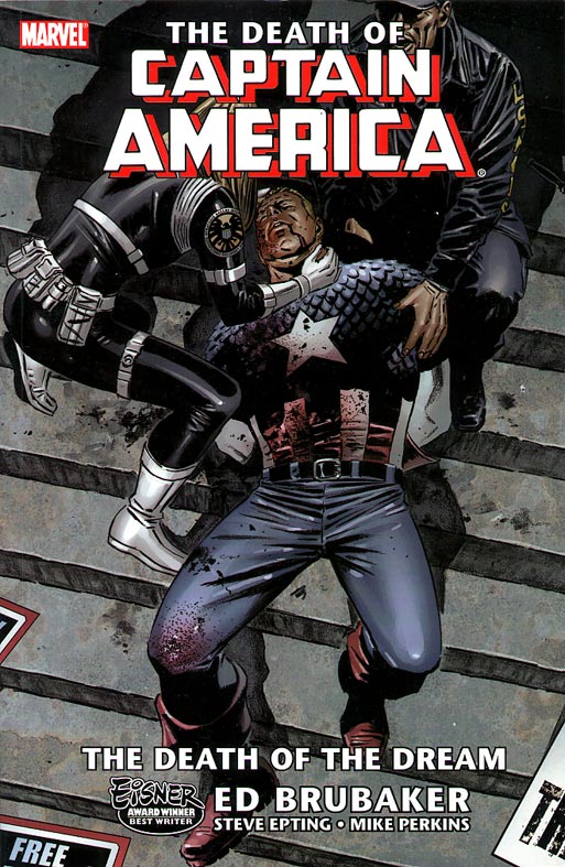 Couverture de CAPTAIN AMERICA #6 - The death of Captain America Vol.1: The death of the dream
