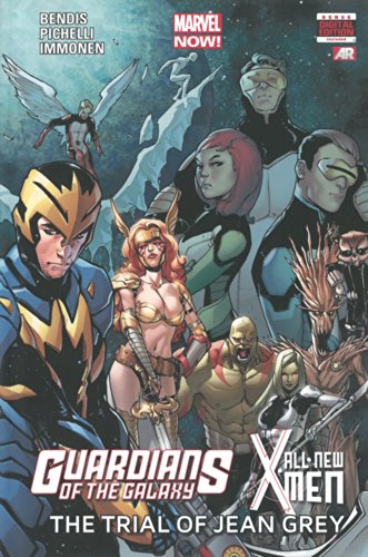 Couverture de GUARDIANS OF THE GALAXY/ALL NEW X-MEN # - The trial of Jean Grey  
