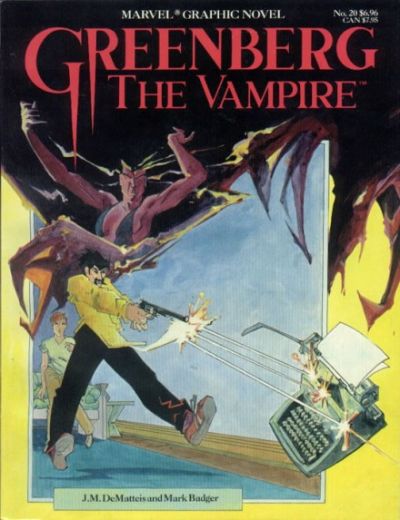 Couverture de Greenberg the vampire