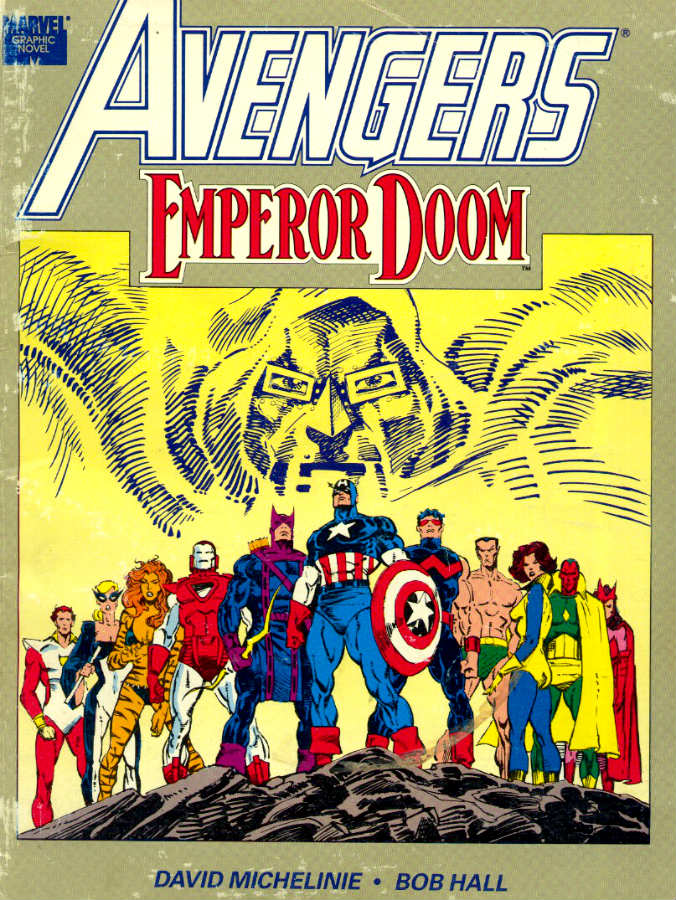 Couverture de Avenger Emperor Doom