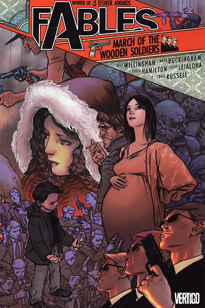 Couverture de FABLES (VO) #4 - March of the Wooden Soldiers