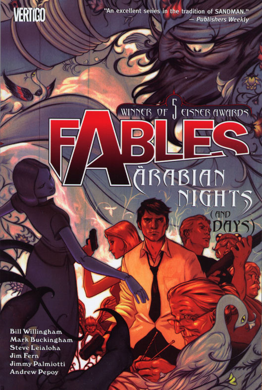 Couverture de FABLES (VO) #7 - Arabian nights (and days)