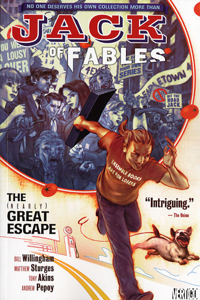 Couverture de JACK OF FABLES #1 - The (nearly) great escape