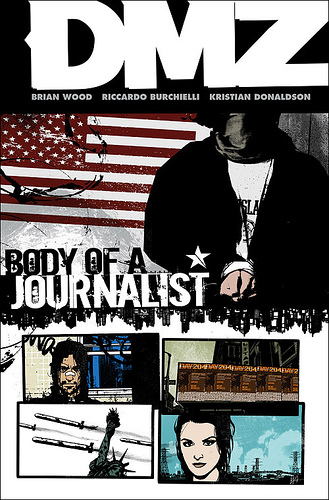 Couverture de DMZ #2 - Body of a journalist