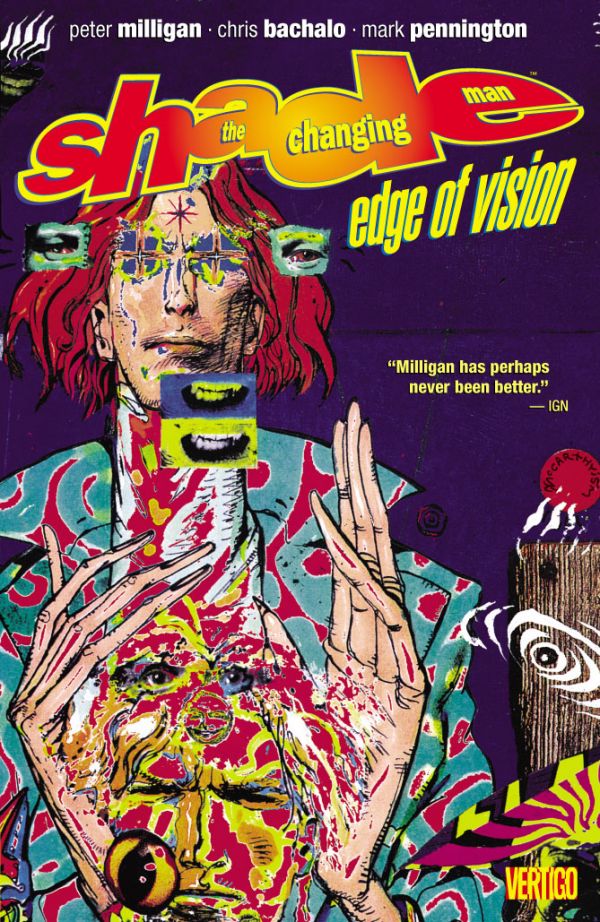 Couverture de SHADE, THE CHANGING MAN #2 - Edge of vision
