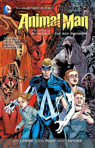 Couverture de ANIMAL MAN #3 - Rotworld  : The Red Kingdom
