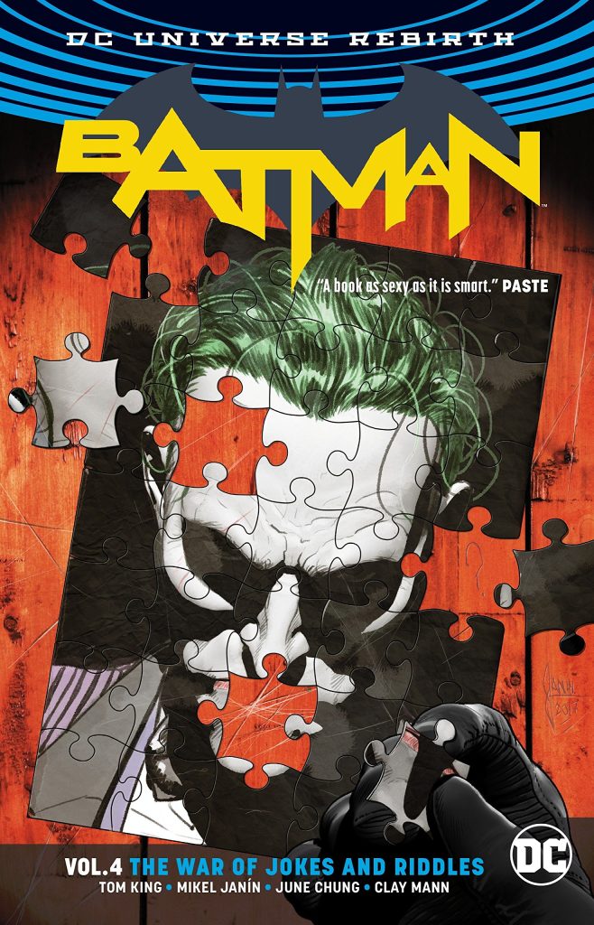 Couverture de  BATMAN #4 - The War of Jokes and Riddles