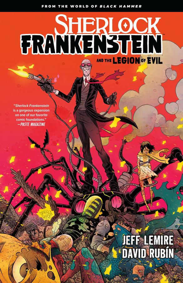 Couverture de SHERLOCK FRANKENSTEIN AND THE LEGION OF EVIL #1 - Sherlock Frankenstein and the Legion of Evil