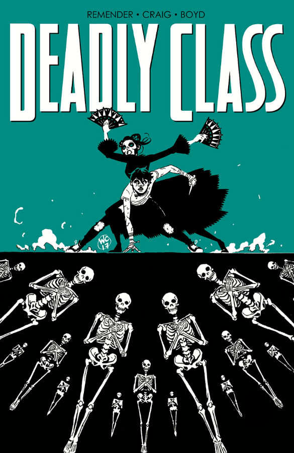 Couverture de DEADLY CLASS (VO) #6 - 1988 - This is not the end