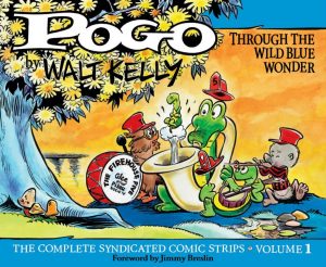 Couverture de POGO, THE COMPLETE SYNDICATED COMIC STRIP #1 - Through the wild blue wonder