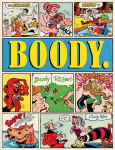 Couverture de The bizarre comics of Boody Rogers
