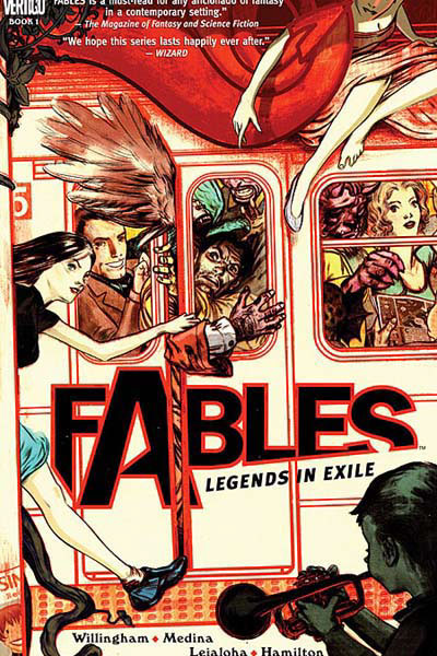 Couverture de FABLES (VO) #1 - Legends in exile