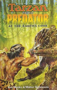 Couverture de Tarzan vs. Predator: At the Earth's Core