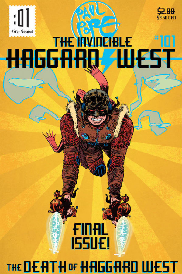 Couverture de Final Issue: the death of Haggard West