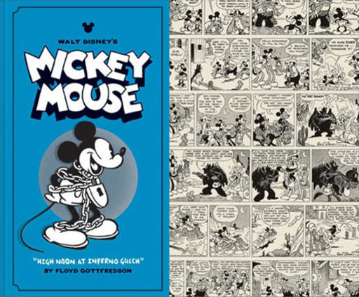 Couverture de WALT DISNEY'S MICKEY MOUSE #3 - High Noon at Inferno Gulch