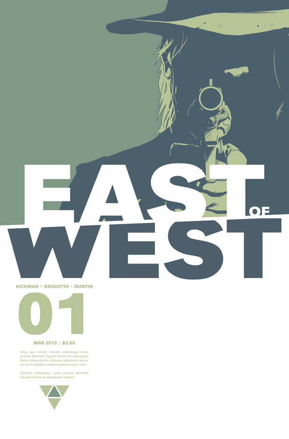 Couverture de EAST OF WEST #1 - One  