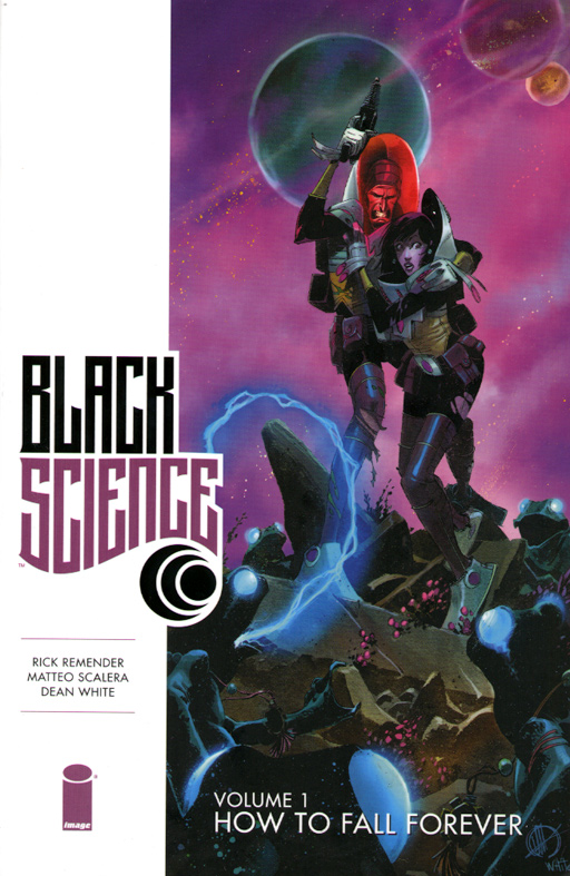 Couverture de BLACK SCIENCE (VO) #1 - How to fall forever