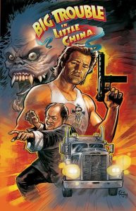 Couverture de BIG TROUBLE IN LITTLE CHINA #1 - Volume 1 : The Hell of the Midnight Road & The Ghosts of Storms 