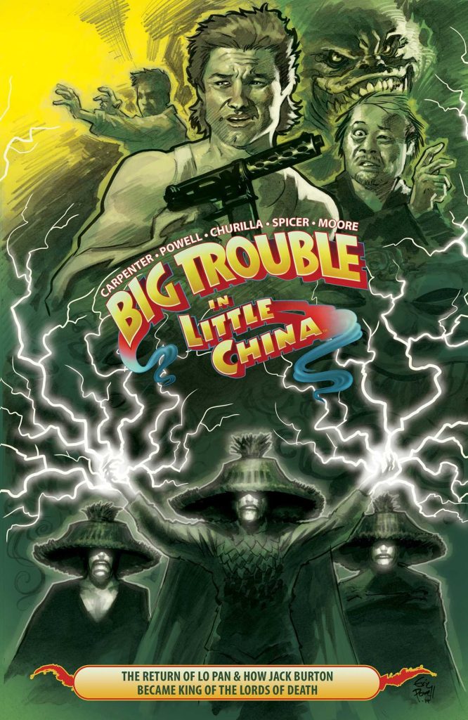 Couverture de BIG TROUBLE IN LITTLE CHINA #2 - The return of Lo Pang & How Jack Burton became king of The Lords of Death