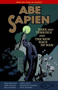 Couverture de ABE SAPIEN #3 - Dark and Terrible and the New Race of Man