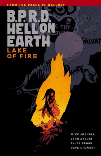 Couverture de B.P.R.D. HELL ON EARTH #8 - Lake on fire