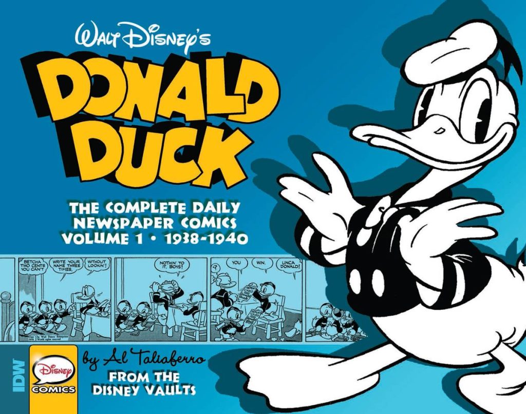 Couverture de WALT DISNEY'S DONALD DUCK: THE DAILY NEWSPAPER COMICS #1 - 1938 - 1940